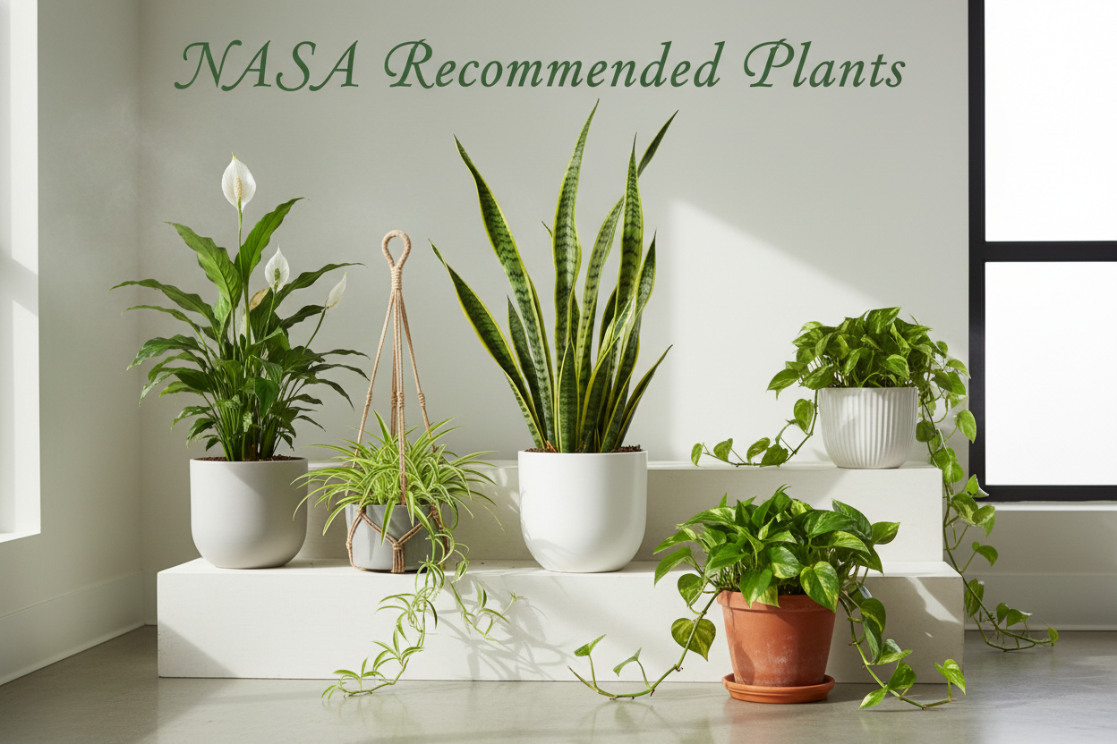 NASA Recommended Air-Purifying Plants Combo