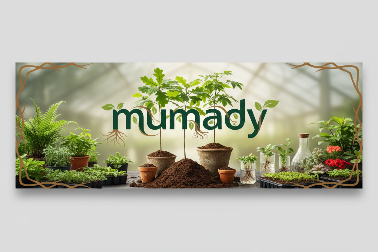 Not just the need of mumady brand with all plants to it desing me  a mumady 