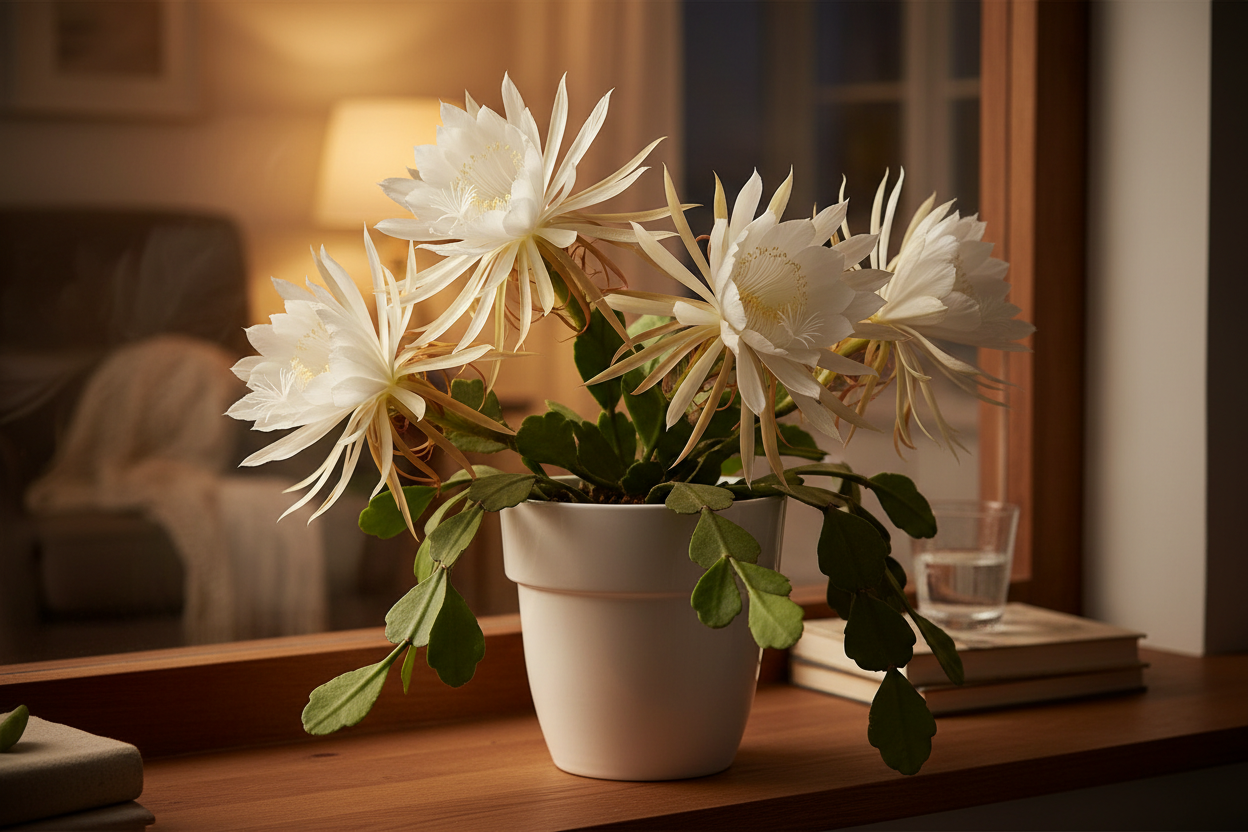 not this brahma kamal night flower